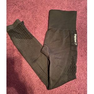 GymShark black workout leggings